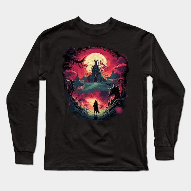 Infinite Fantasy Horizons Long Sleeve T-Shirt by Zeb'sDigitalStore